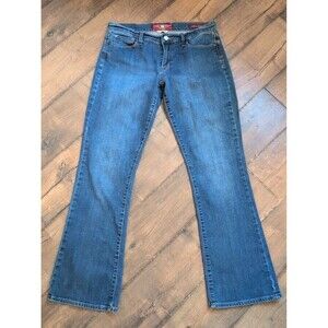 Lucky Brand Jeans Sofia Boot Medium Wash Denim Cotton Spandex Women's Sz 10/30